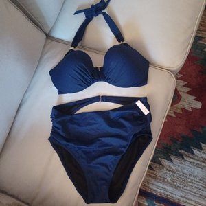 Victoria's Secret Navy Blue Bikini